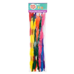 Educraft Bumpy Pipe Cleaners Assorted Cols Pack of 30_2